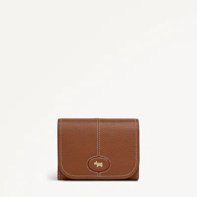 Radley London Cognac Medium Flapover Purse In Brown