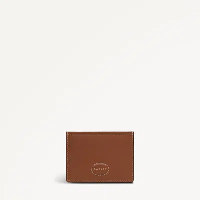 Radley London Cognac Small Card Holder In Brown