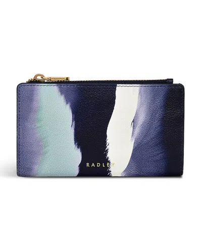Radley London Coin Street Stripe Bifold Wallet In Blue