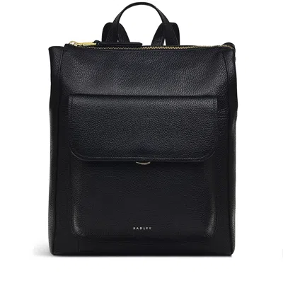 Radley London Colebrook Close Medium Ziptop Backpack Black - H1771001