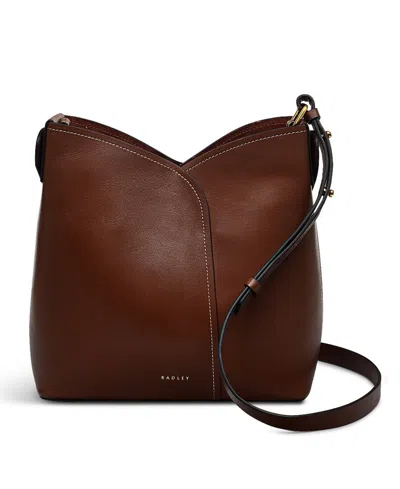 Radley London Cordelia Open Top Shoulder Bag In Walnut