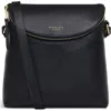 Radley London Crown Hill Small Leather Crossbody Bag In Black