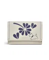 Radley London Cut Out Floral Flap Over Wallet In Gray
