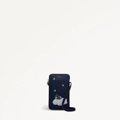 Radley London Dark Blue Medium Phone Cross Body Bag