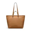 Radley London Dark Butter Large Ziptop Tote In Brown