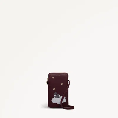 Radley London Dark Cherry Medium Phone Cross Body Bag In Red