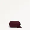 Radley London Dark Cherry Small Ziptop Cross Body Bag In Burgundy