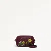Radley London Dark Cherry Small Ziptop Cross Body Bag In Burgundy
