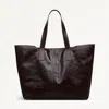 Radley London Dark Oak Large Open Top Tote Bag In Brown