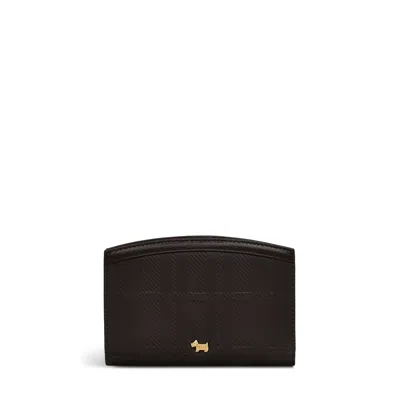 Radley London Dark Oak Medium Bifold Purse In Black