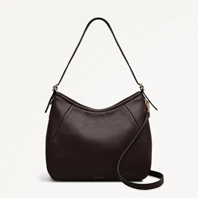 Radley London Dark Oak Medium Ziptop Shoulder