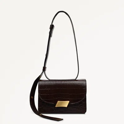 Radley London Dark Oak Small Flapover Shoulder