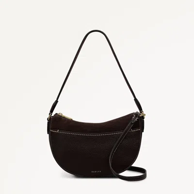 Radley London Dark Oak Small Ziptop Shoulder Bag In Brown