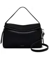 Radley London De Beauvoir Leather Zip Top Grab Bag In Black