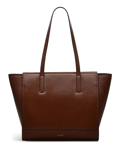 Radley London Drapers Road Large Open Top Tote Bag In Walnut
