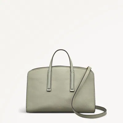 Radley London Drizzle Medium Zip Around Grab Bag In Sand