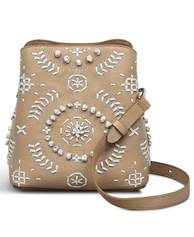 Radley London Dukes Place Broder Small Compartment Crossbody Bag In Gray