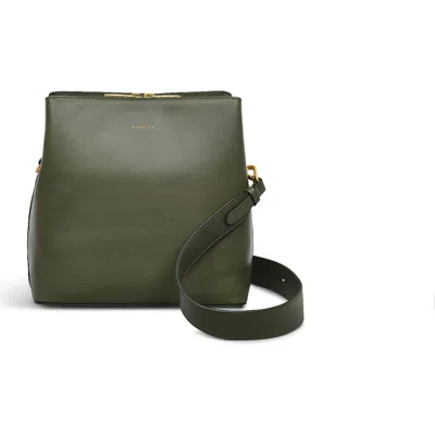 Radley London Dukes Place Medium Compartment Crossbody Bag In Dark Olive