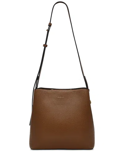 Radley London Dukes Place Medium Compartment Crossbody In Saddle