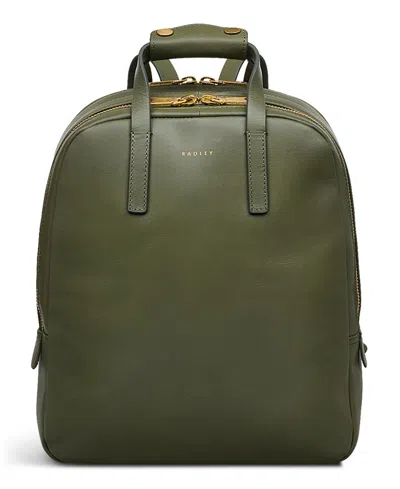Radley London Dukes Place Medium Zip Around Backpack In Dark Olive