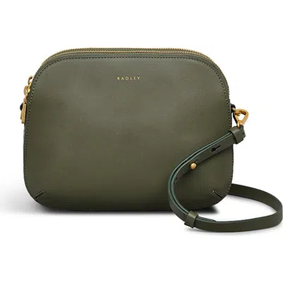 Radley London Dukes Place Medium Ziptop Crossbody Bag In Dark Olive