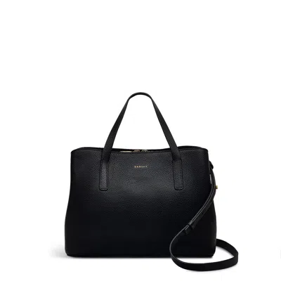 Radley London Dukes Place Medium Ziptop Satchel Bag In Black