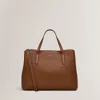 Radley London Dukes Place Medium Ziptop Satchel Bag In Saddle