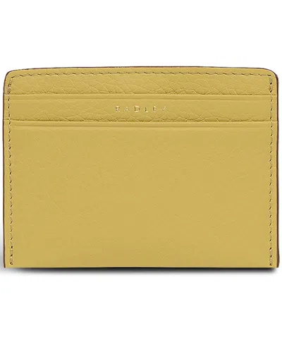 Radley London Dukes Place Small Card Holder In Yellow