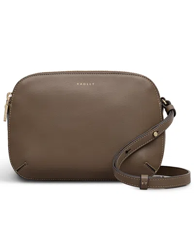 Radley London Dukes Place Small Zip-top Crossbody Bag In Brown