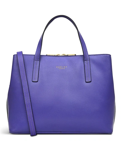 Radley London Dukes Place Small Zip Top Satchel Bag In Aurora