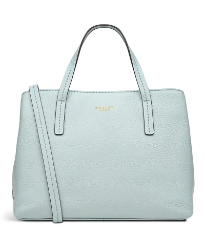 Radley London Dukes Place Small Zip Top Satchel Bag In Seafoam