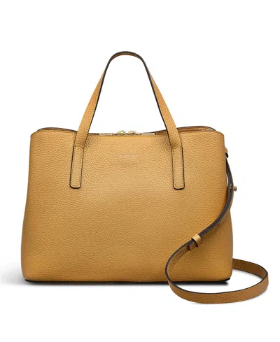Radley London Dukes Place Small Ziptop Grab Satchel Bag In Brown
