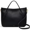 Radley London Eastney Street Medium Top Zip Leather Satchel In Black