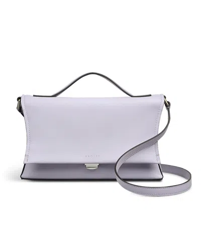 Radley London Ellerdine Way Small Flap Over Crossbody Bag In Purple