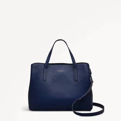 Radley London Evenfall Medium Ziptop Grab Bag In Blue