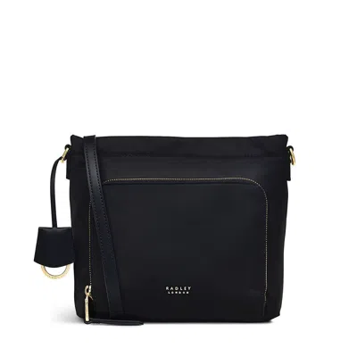 Radley London Finsbury Park Recycled Materials Medium Ziptop Satchel In Black - H7166001