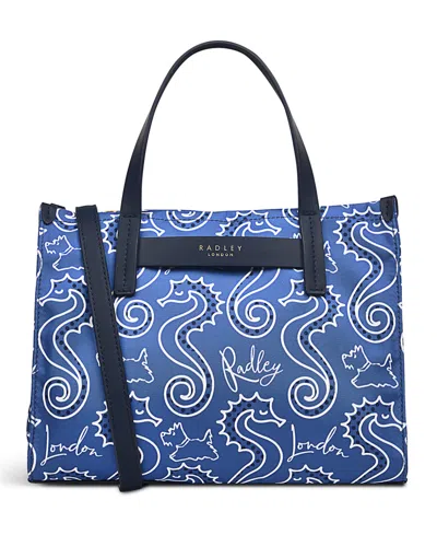 Radley London Finsbury Park Seahorse Medium Ziptop Grab In Boathouse