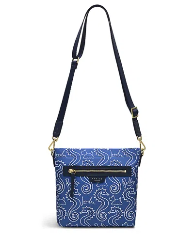 Radley London Finsbury Park Seahorse Small Ziptop Crossbody In Boathouse