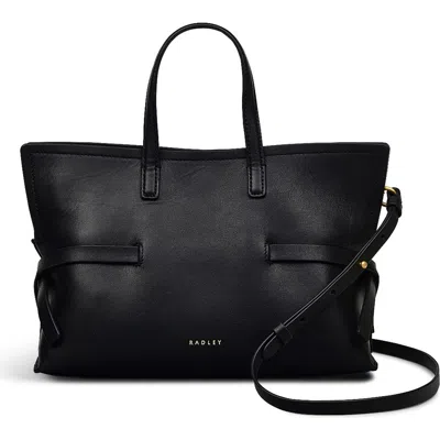 Radley London Fleet Street Small Open Top Crossbody Bag In Black