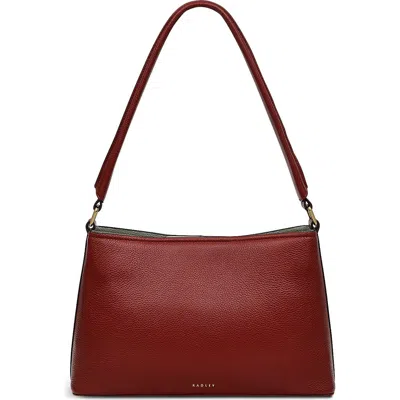Radley London Floral Street Medium Shoulder Bag In Rust