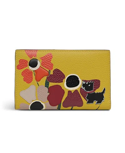 Radley London Floribunda Bifold Wallet In Yellow