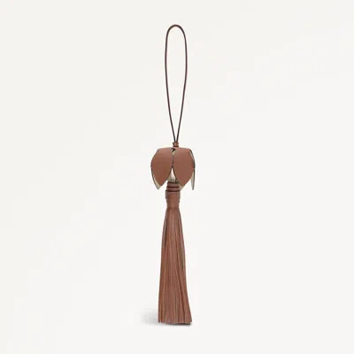 Radley London Flower Lane Small Bag Charm Cognac - 113269 In Brown