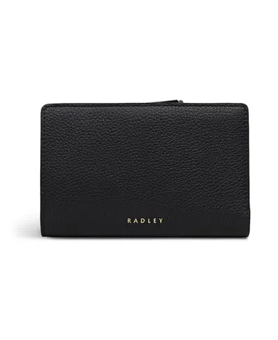 Radley London Fountain Mews Bifold Wallet In Black