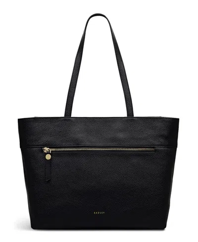 Radley London Fountain Road Large Zip Top Tote Bag In Black
