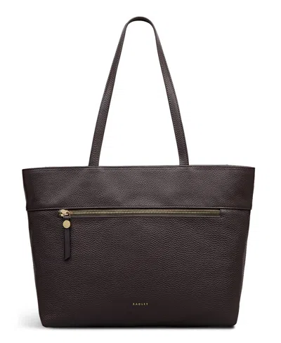 Radley London Fountain Road Large Zip Top Tote Bag In Black