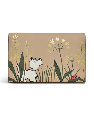 Radley London Garden Wanderer Flap Over Wallet In Green