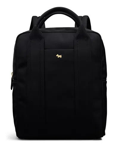 Radley London Grove Close Responsible Small Zip Top Backpack In Black