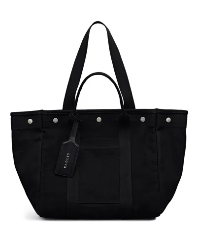 Radley London Hadleigh Place Extra Large Open Top Tote Bag In Black