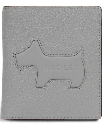 Radley London Hadley Lane Card Holder Bifold Wallet In Gray