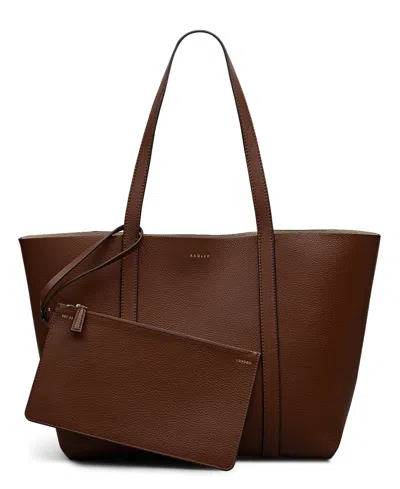 Radley London Hanbury Row Extra Large Open Top Tote Bag In Brown